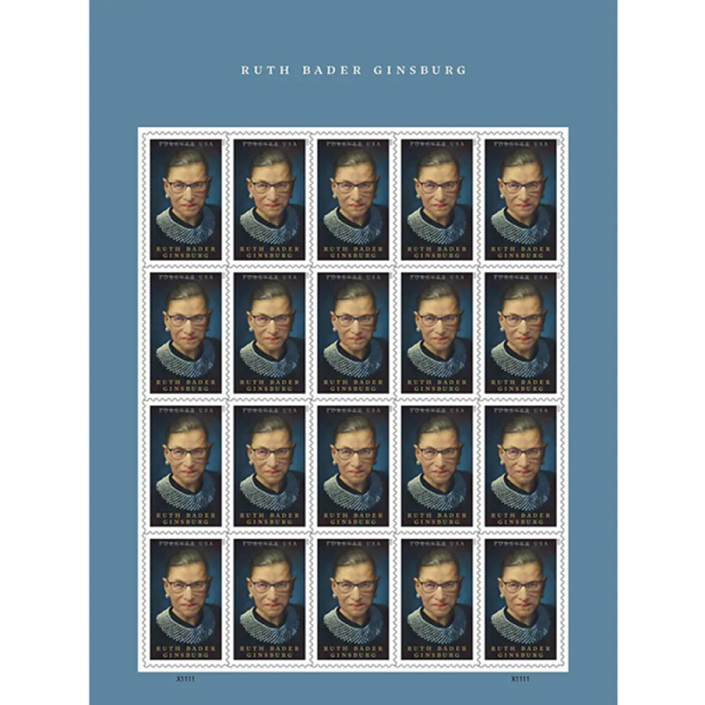 Ruth Bader Ginsburg Forever Stamps 2023