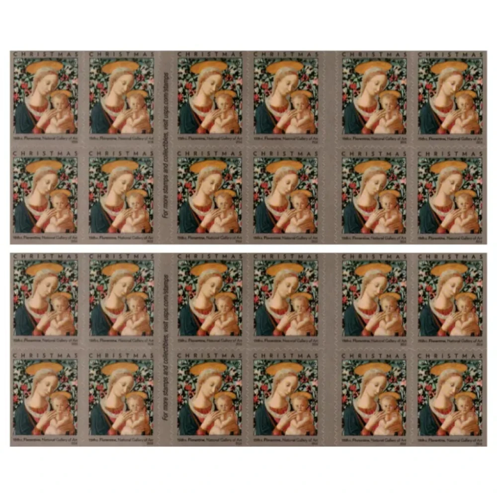 (2016) USPS Florentine Madonna and Child Forever Stamps